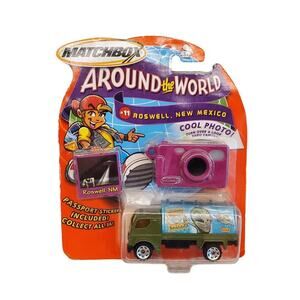 Vintage Matchbox Around the World Roswell New Mexico